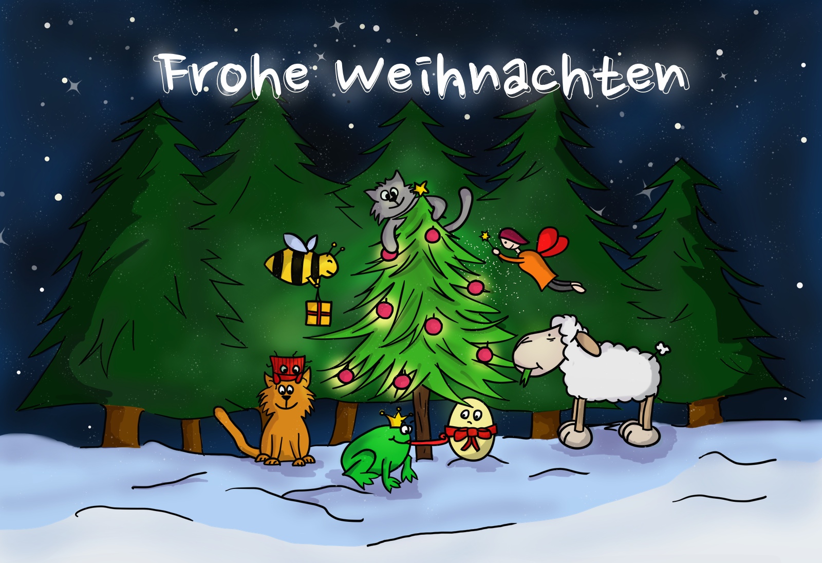 Frohe Weihnachten Thomas Wolf